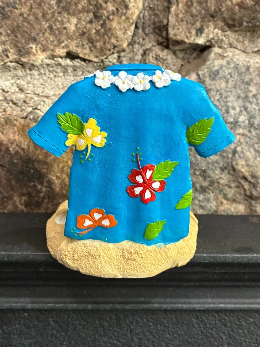 Yankee Candle Aloha Shirt Tea Light Candle Light Holder 1162618 Blue